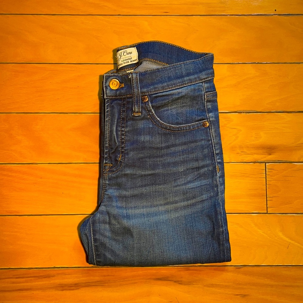 J.Crew Lookout Highrise Skinny Denim